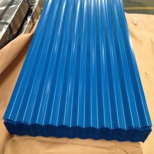 onstrucción de metal barato prepintada zinc alum galvalume gl color recubierto corrugado gi cubierta de acero galvanizado precio - Product Image 2