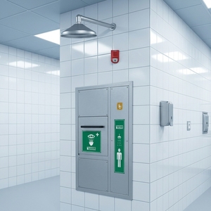 Estación Integrada de Ducha de Emergencia y <span class=keywords><strong>Lavaojos</strong></span> - Product Image 1