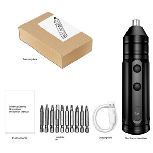 Tournevis électrique sans fil portable 10 en 1 avec charge USB, outils électriques automatiques avec embouts multifonctions pour le bricolage - Product Image 2