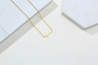 Collier pendentif croix en acier inoxydable de style religieux pour femmes et hommes Chaîne câblée en argent et or pour cadeaux de mariage et de fiançailles