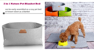 Multifunktions 2 IN 1 Natur Pet Bett Decke stilvolle Hund Katze Bett <span class=keywords><strong>3</strong></span> farben - Product Image 2