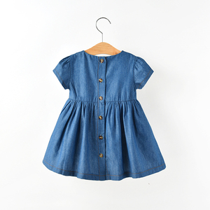 Proveedor Chino de Ropa para Bebés y Niños Pequeños, Vestido de Mezclilla para Niñas - Product Image 2