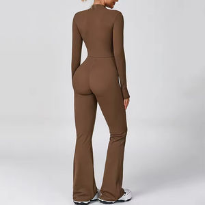 Женский спортивный боди с длинным рукавом - Product Image 2