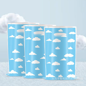 Sacs cadeaux sur le thème des nuages, sacs en plastique pour bonbons, décorations d'anniversaire, sacs cadeaux pour les fêtes d'enfants - Product Image 3