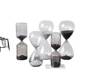 <span class=keywords><strong>Timer</strong></span> a Clessidra Personalizzato Fatto a Mano per Compleanno, 5/30/60 Minuti, Preciso e Creativo, in Vetro - Product Image 1