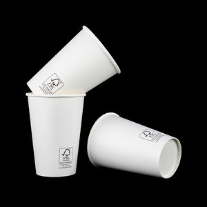 High Quality Recyclable Single Wall <strong>Paper</strong> Coffee <strong>Cup</strong> with <strong>Custom</strong> logo - Product Image 3