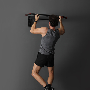 <span class=keywords><strong>Barra</strong></span> de Dominadas de Acero Horizontal <span class=keywords><strong>para</strong></span> Gimnasio en Casa, Fijada a la Pared, con Capacidad de Carga de 200 kg <span class=keywords><strong>para</strong></span> Ejercicios de Fitness y Entrenamiento Muscular - Product Image 6
