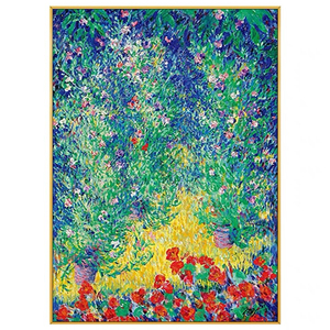 <span class=keywords><strong>Reproduction</strong></span> de peinture à l'huile <span class=keywords><strong>impressionniste</strong></span> célèbre de haute qualité, paysage de jardin Earl fait main, pour la décoration murale de la maison - Product Image 1