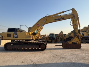 Komatsu เครื่องขุด PC460มือสองที่ได้รับการดูแลอย่างดีรถตีนตะขาบ46ตันสำหรับโครงการเหมืองหินก่อสร้างถนนและโครงสร้างพื้นฐาน - Product Image 3