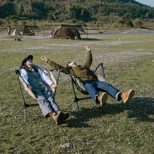 Taşınabilir uzanmış sallanan sandalye kamp hamak sandalye rahat katlanır sallanan sandalye çanta ile - Product Image 3