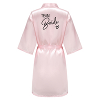 Peignoir de Mariage Personnalisé avec Nom et Date, Peignoir de Mariée en Faux Soie, Robe de Mariée, Robes de Mariée pour Femmes, Robe de Mariée pour Demoiselle d'Honneur, Robe de Mariage pour Femme, Robe de Soirée pour Enterrement de Vie de Jeune Fille