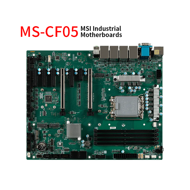 For MS-CF05 ATX Intel 14/13/12th Gen Core I9/i7/i5/i3 Pentium Celeron Processor R680E/Q670E DDR5 High-Performance Motherboard