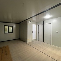Maison conteneur extensible préfabriquée avec salles de bain complètes, design moderne, prête à être expédiée, pour la vente de logements autonomes (Granny Flats)