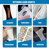 Chaussettes douces et chaudes pour femmes, épaisses pour l'automne et l'hiver, logo personnalisé