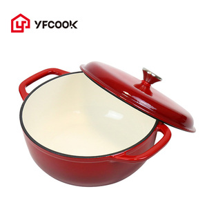 6QT — poignées latérales pour la cuisson, produit <span class=keywords><strong>en</strong></span> céramique antiadhésif, four <span class=keywords><strong>en</strong></span> <span class=keywords><strong>fonte</strong></span> robuste/revêtement émaillé, idéal pour le four néerlandais - Product Image 2