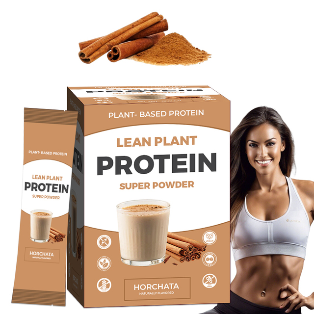 Private Label vegan protein powder Rice Protein build muscle Sunflower Lecithin Horchata Protein