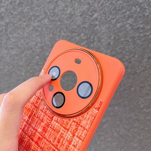 Funda de Teléfono Móvil de Estilo Elegante y Lujoso con Película Protectora de Lente Integrada para <span class=keywords><strong>Huawei</strong></span> Mate <span class=keywords><strong>60</strong></span> <span class=keywords><strong>Pro</strong></span>+, Funda Refrigerante Transpirable a Prueba de Golpes - Product Image 3