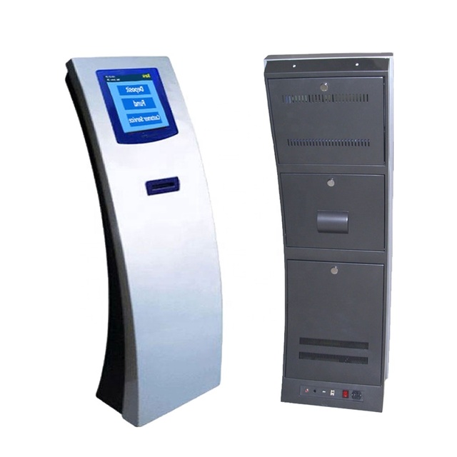 Bank/Hospital/Clinic Queue Management System Ticket Dispenser Queue Token Number Kiosk With Thermal Printer