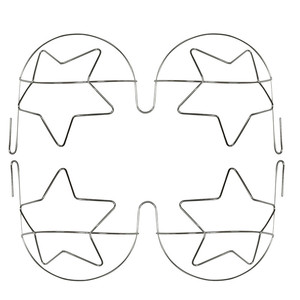 Party Decoration Stainless Steel Bra Frame DIY <strong>Samba</strong> Bra Frame Carnival Metal Wire Bra Accessories Various Pattern - Product Image 5