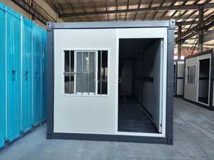Casa Container Pieghevole Modulare Prefabbricata <span class=keywords><strong>a</strong></span> 1 Piano, Casa Portatile Prefabbricata per Costruzione Rapida - Product Image 3
