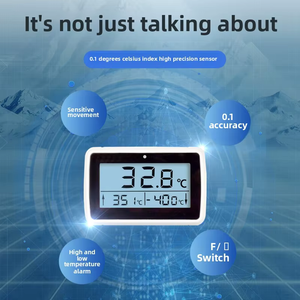 Thermostat numérique à grand écran pour congélateur de <span class=keywords><strong>pharmacie</strong></span>, alarme haute/basse température en ABS, ODM WINYS YS25, boucle de suspension - Product Image 6