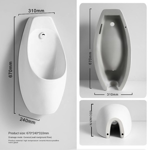 <span class=keywords><strong>Orinatoio</strong></span> Moderno in Ceramica Bianca <span class=keywords><strong>da</strong></span> Parete, <span class=keywords><strong>Orinatoio</strong></span> Sospeso per Progetti Commerciali, Hotel, Bagni Pubblici, Sanitari - Product Image 5