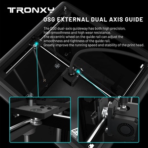 <span class=keywords><strong>Tronxy</strong></span> Bán Buôn <span class=keywords><strong>D01</strong></span> Cộng Với Yên Tĩnh Stepper Drive <span class=keywords><strong>3d</strong></span> Druck Abs Fdm Đơn Màu <span class=keywords><strong>Tronxy</strong></span> Tuyến Tính Hướng Dẫn Xy Trục Kèm Theo Máy In <span class=keywords><strong>3d</strong></span> - Product Image 6