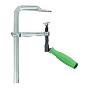 KUKKO - 469PU0400-120 Abrazadera de tornillo totalmente de acero VIRIDIS con mango plegable cómodo 2K-EAN 4021176780301 VISES, ABRAZADERAS Y CUERDAS - Product Image 1