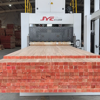 Presse à coller les panneaux de bois à haute fréquence JYC pour une production rapide de panneaux à joint en croix