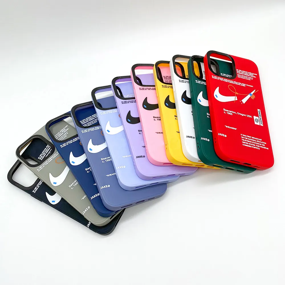 Soft Rubber Phone Case Sports Street Style Slim Matte TPU Phone Cover For iPhone X XS XR 11 12 13 14 Pro Max 6 7 8 Plus SE Case