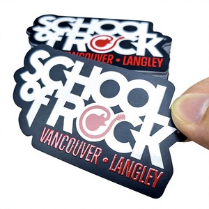 School Of Rock Vancouver Langley <b>Vinyl</b> Sticker Irregular Shape Durable Gift Craft Label - Product Image 1