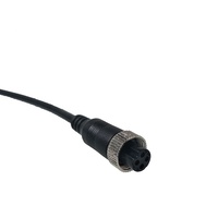 Cable de Extensión Hembra para Conector de Aviación de 4 Pines, Resistente al Agua y a los Golpes
