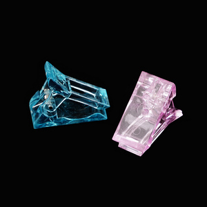 Clip de fixation pour gel polygel et gel d'extension d'ongles transparent, outil de fixation double forme - Product Image 5