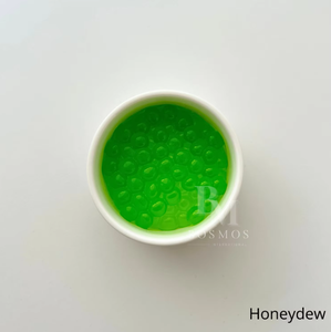 Bosmos Honeydew Popping <b>Boba</b> 3.3kg Bottle-HALAL/HACCP Certified Taiwan <b>Bubble</b> Tea Bursting <b>Boba</b> - Product Image 1