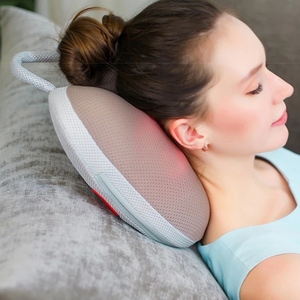 Leading Intelligent Portable Home Office Shiatsu Coussin De <span class=keywords><strong>Massage</strong></span> Relaxation Complète Du Corps Lumière Rouge Chauffage Ciblé Taille Cou - Product Image 5