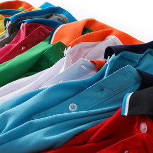 Camisetas Polo Promocionales de Manga Corta, Tela de Algodón Peinado, Transpirables, Resistentes a las Manchas, Uniformes para Trabajo, Ropa para Camareros - Product Image 2