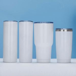Bouteille isotherme en acier inoxydable de 20 oz, vierge, droite, pour sublimation, pour camping et voyage, garde chaud et froid - Product Image 5