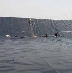 Géomembrane HDPE imperméable pour le drainage de l'aquaculture Géomembrane composite de marque ROAD Clay Dam Liner - Product Image 6