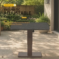 Patas Metálicas Modernas de Alta Resistencia para Muebles - Columnas Telescópicas de Altura Ajustable para Cocina, Baño, Hospital y Uso en Exteriores