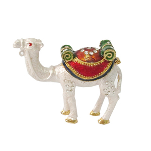 Camello Animal en forma de mano de Metal caja de baratija de joyería de la boda, decoración - Product Image 5