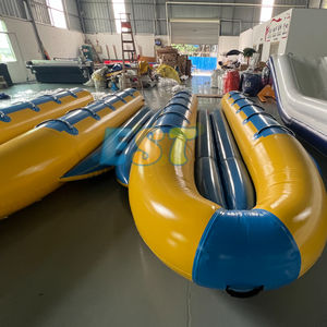 Bote Inflable Acuático Tipo Banana para 10 Personas, Remolcable - Product Image 3