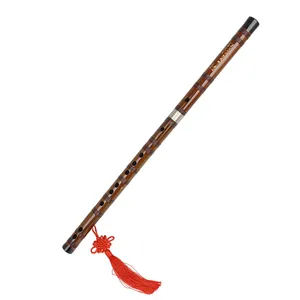 مفتاح فلوت سي ديزي من الخيزران أداة رياح خشبية صينية تقليدية مصنوعة يدويًا فلوت بعقدة صينية مريرة