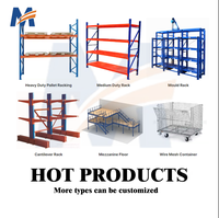 Mracking Rack Mezzanine Étagère de sol pour grenier, garage et entrepôt Rayonnage à palettes dans la mezzanine de travail pour le stockage