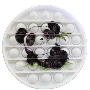 Presse-bras en silicone personnalisé, choix de formes, logo, jouet à presser, gadget, avec votre impression - Product Image 1