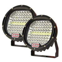 Yueze 7 pouces 105W Super lumineux Feux de travail LED Nouveau 9-32V Tout-terrain 4X4 SUV Camion Tracteur Accessoires de voiture