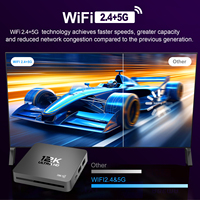 Boîtier TV Android Topleo 8 Go 128 Go 8K HDR WiFi 5G Android 14 Lecteur multimédia Quad Core Smart 4K Android Box