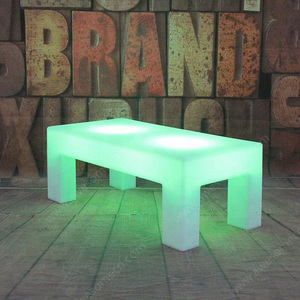 Disco DJ LED Shinning Colorful Square Bar Table <span class=keywords><strong>Muebles</strong></span> de exterior para clubes - Product Image 4