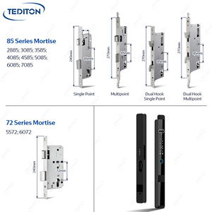 Khóa cửa thông minh chống nước bằng nhôm Tediton, mở khóa bằng vân tay, mật khẩu, khóa cửa kỹ thuật số thông minh cho cửa trượt - Product Image 2