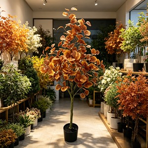 DIY Detachable Autumn Eucalyptus Leaves – <b>Artificial</b> Fall Foliage for Floral Arrangements - Product Image 3
