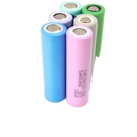 Batterie lithium-ion cylindrique rechargeable 3,7 V 18650 2600 mAh 3000 mAh 3500 mAh pour l'électronique grand public et les systèmes solaires